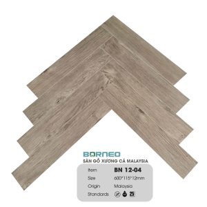 Sàn Gỗ Xương Cá Borneo BN 12-04