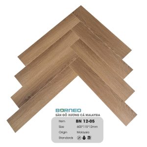Sàn Gỗ Xương Cá Borneo BN 12-05