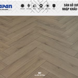 Sàn gỗ xương cá Alsa 10mm 607
