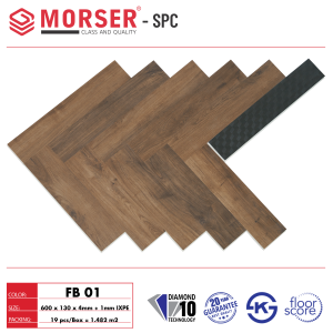 Sàn Nhựa Xương Cá Morser 4mm - FB01