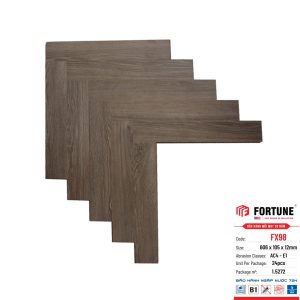 Sàn gỗ Fortune xương cá FX98