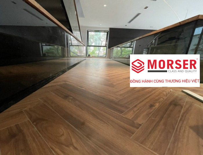 SÀN GỖ MORSER XƯƠNG CÁ 8MM