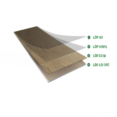 Sàn Nhựa Hèm Khóa Xương Cá MIKADO HB4109