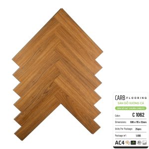 Sàn Gỗ Xương Cá CARB Flooring C1062