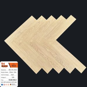 Sàn Gỗ TH Black Cốt Đen Xương Cá TH-C1