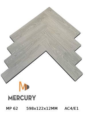 Sàn Gỗ Xương Cá Cốt Đen Mercury Plus MP 62